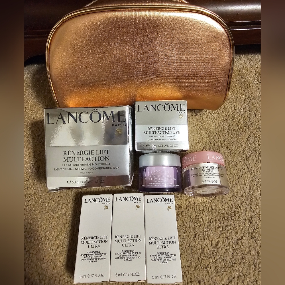 Lancome Renergie Lift face Cream Bundle Lot